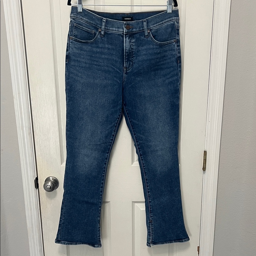 Express Skyscraper Mid Rise Jeans